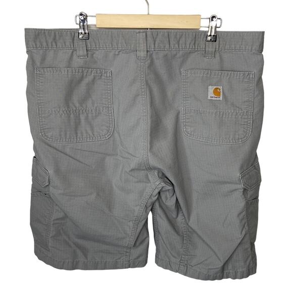 Carhartt Gray Force Broxton Cargo Relaxed Fit Shorts - Men's Size 42 - Picture 2 of 7